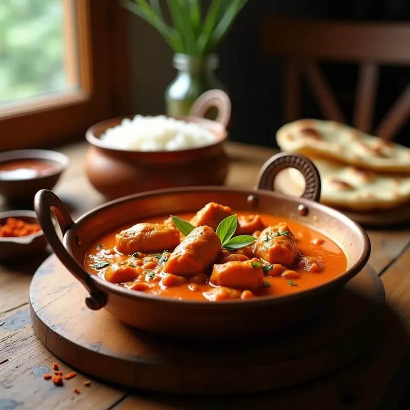 Pollo Tikka Masala Casero