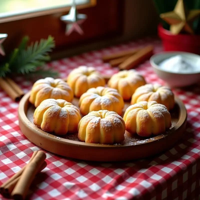 Polvorones de Canela y Limón: Receta de Navidad Fácil y Rápida