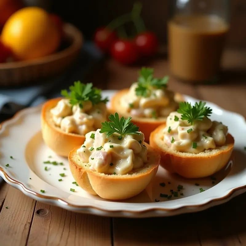 Porras Andaluzas con Atún y Mayonesa: Tapa Fría Tradicional