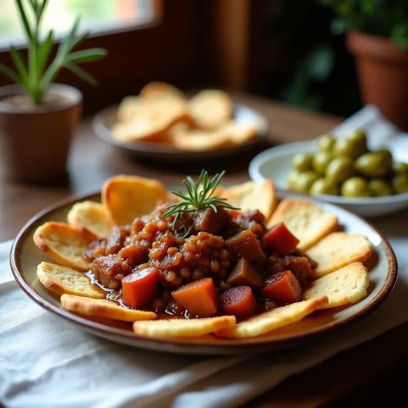 Porras antequeranas con Pringá de Cochinillo: Tapa Malagueña para Chuparse los Dedos