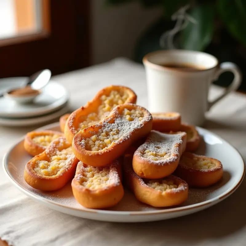Porras con Azúcar y Canela: Desayuno o Merienda Tradicional en Sartén