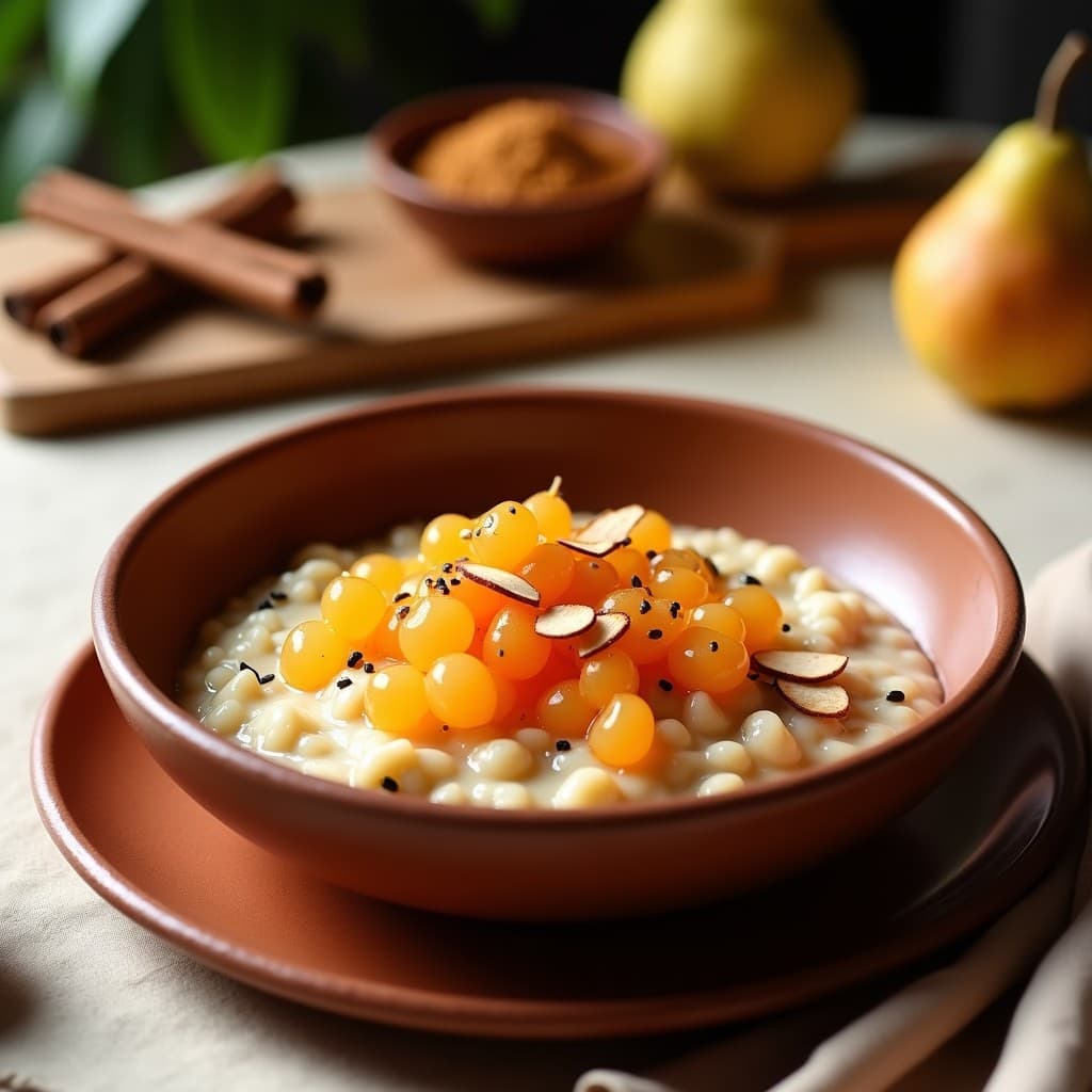 Porridge de Amaranto con Compota de Higos Chumbos: Desayuno Marroquí Sin Azúcar