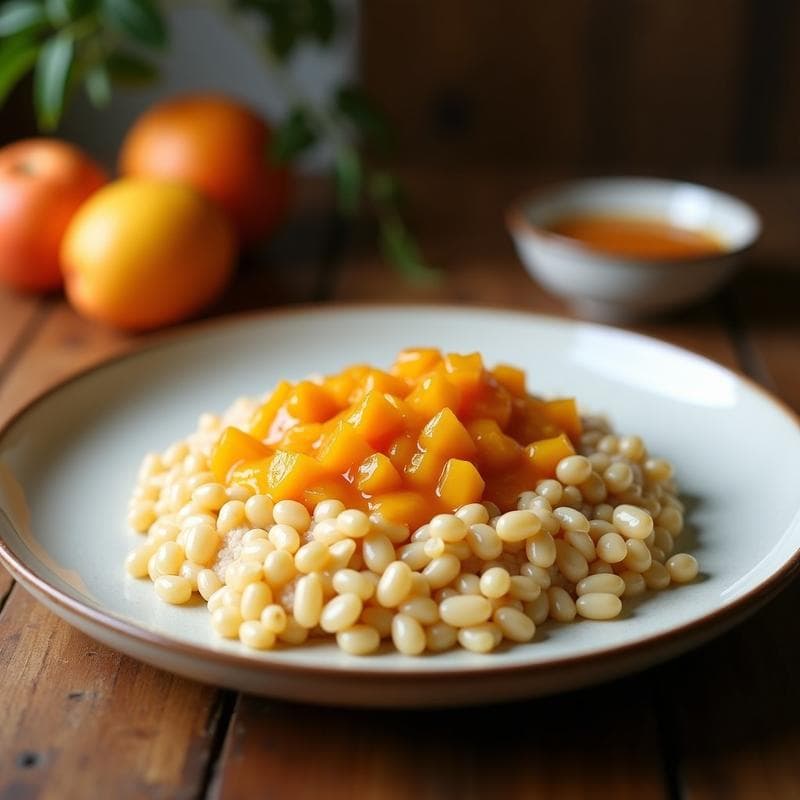 Porridge de Chía y Leche de Almendras con Compota de Manzana: Desayuno Keto Sin Cocción
