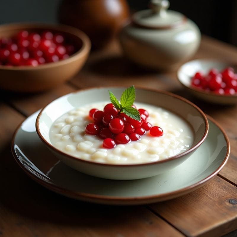 Porridge de Chía y Leche de Coco: Desayuno Keto con Frutos Rojos en 5 Minutos