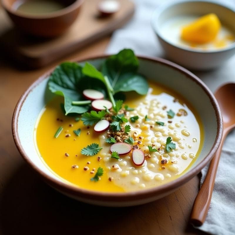 Porridge de Mijo con Leche de Tigre de Maracuyá: Desayuno Detox y Energético