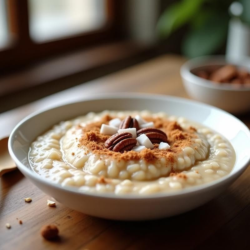 Porridge de Cáscara de Psyllium y Canela: Desayuno Keto Sin Carbohidratos