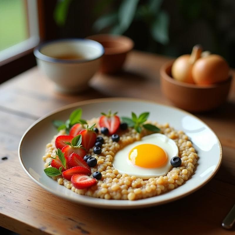 Porridge de Quinoa y Leche de Camello: Desayuno Beduino Keto y Rico en Omega-3