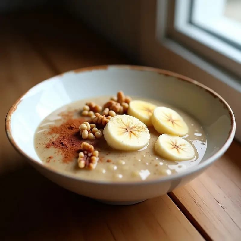 Porridge de Quinoa con Leche de Canoa y Semillas de Chía: Desayuno Colombiano Sin Lácteos