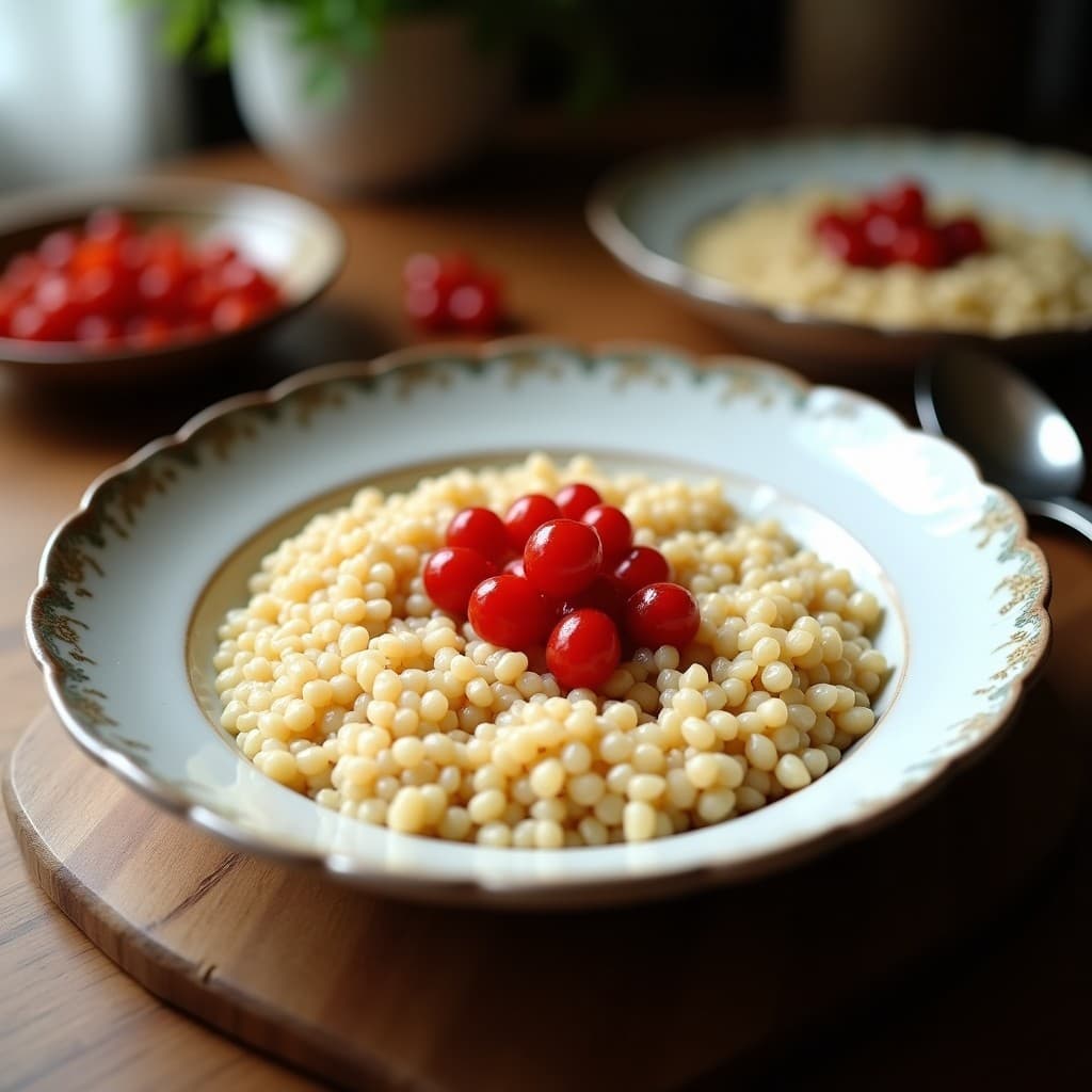 Porridge de Quinoa con Leche de Coco y Moras de Goji: Desayuno Alta en Proteína y Antioxidantes