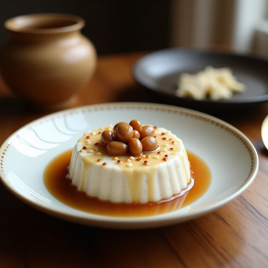 Porridge de Semillas de Loto con Leche de Coco y Jarabe de Arce: Desayuno Chino Sin Lácteos en Thermomix