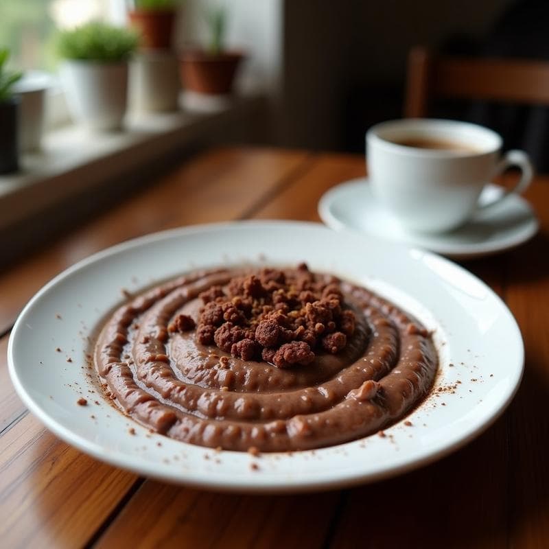 Porridge de Trigo Sarraceno y Cacao: Desayuno Keto sin Azúcar con Toque Chocolateado