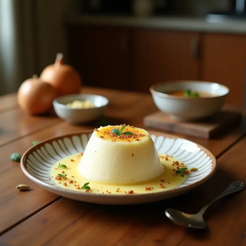 Postre de Sémola con Leche de Coco y Cardamomo: Receta India Vegana y Sin Lactosa
