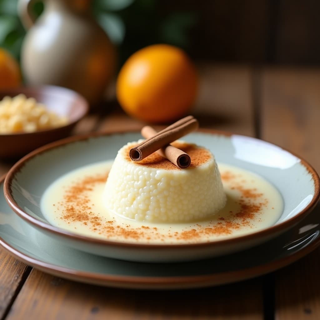 Postre de Semola con Leche de Coco y Canela: Dulce Tradicional Indio Vegano en 10 Minutos