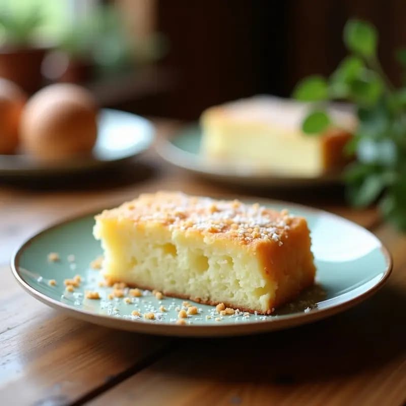 Postre de Tres Leches con Leche de Coco y Stevia: Versión Mexicana Sin Lactosa y Keto