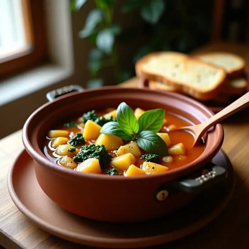 Potaje de Berros y Patatas: Receta Andaluz Sin Gluten y Vegetariana