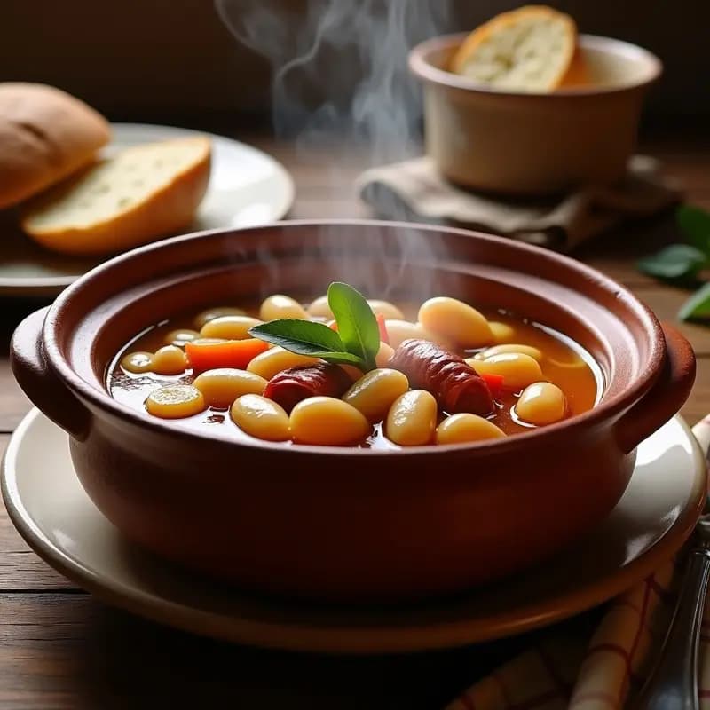 Potaje de Castuelas con Judías Blancas y Oreja de Cerdo: Receta Tradicional Extremeña para Días Fríos