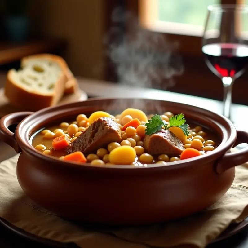 Potaje de Garbanzos con Orejas de Cerdo: Receta Tradicional Andaluza de Invierno