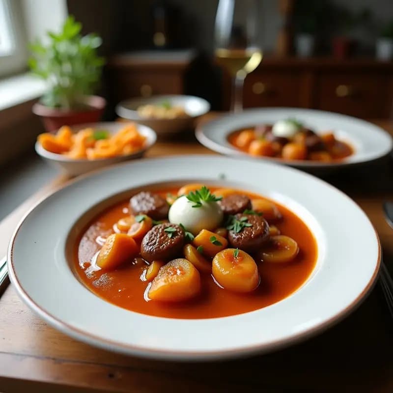 Potaje de Habas con Morcilla de Arroz: Receta Andaluz Tradicional y Económica en Olla Exprés