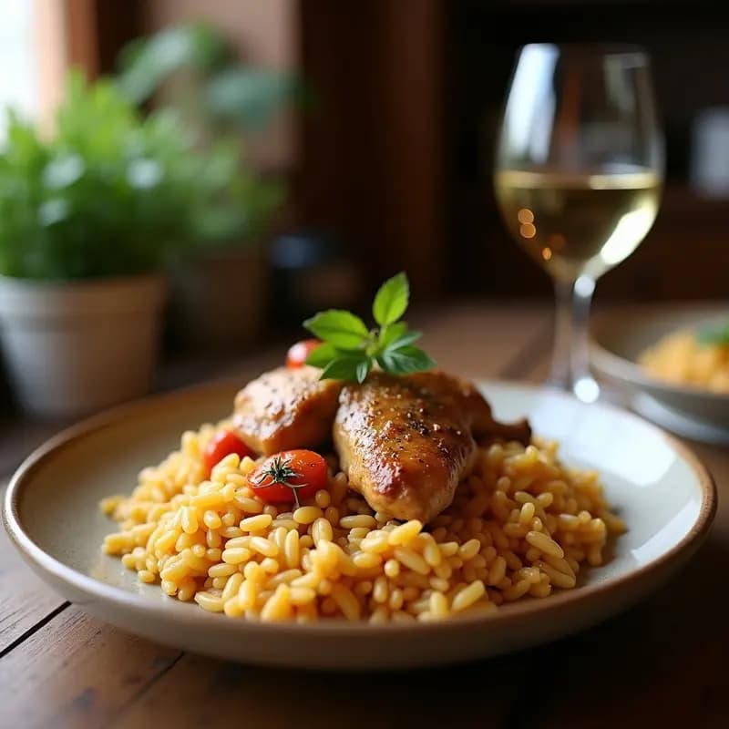 Poulet Yassa con Arroz de Jazmín: Receta Senegalesa en 40 Minutos con Toque Cítrico