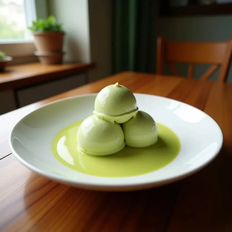 Pregelato de Matcha y Leche de Coco: Helado Italiano Keto y Antioxidante en 5 Minutos