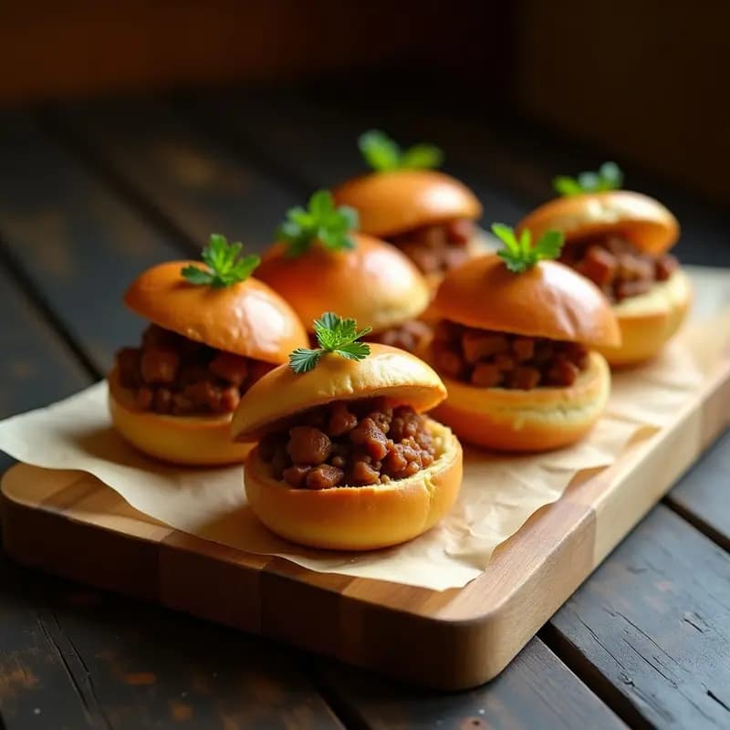 Pringá en Bollito: Tapa Sevillana con Restos de Cocido en Panecillo Crujiente