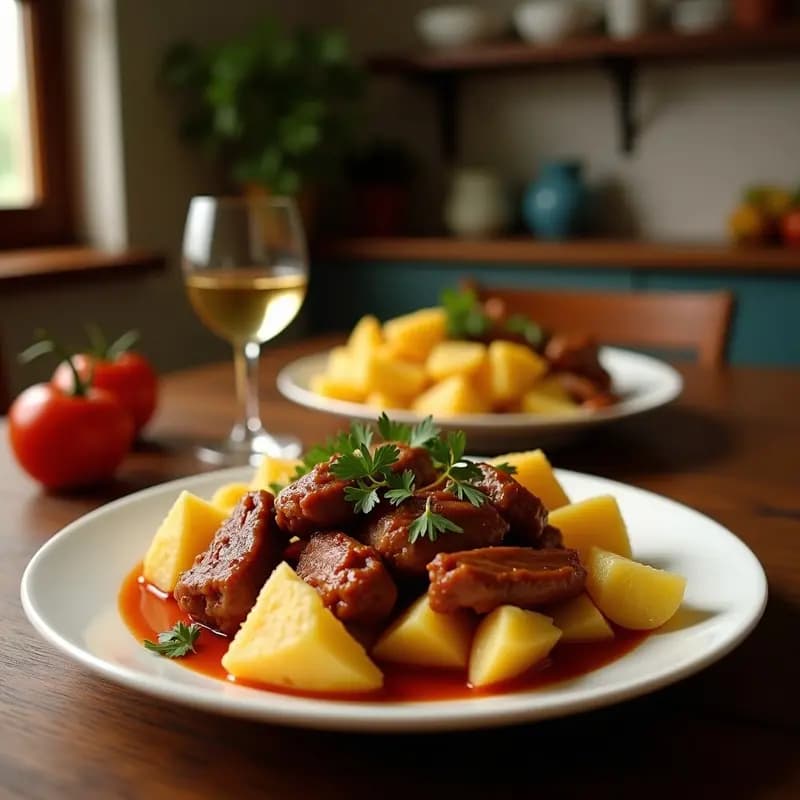 Pringá de Carnitas con Patatas: Receta Sevillana para Bocadillos de Feria