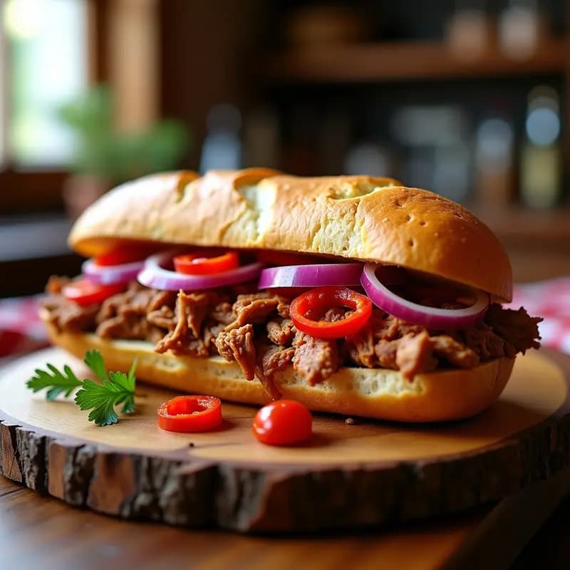 Pringá de Cerdo en Sándwich: Receta Sevillana para Tapear