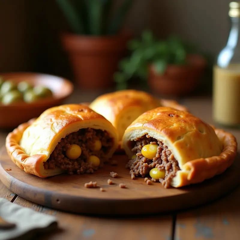 Pringá de Cocido en Empanada: Receta de Aprovechamiento Andaluza