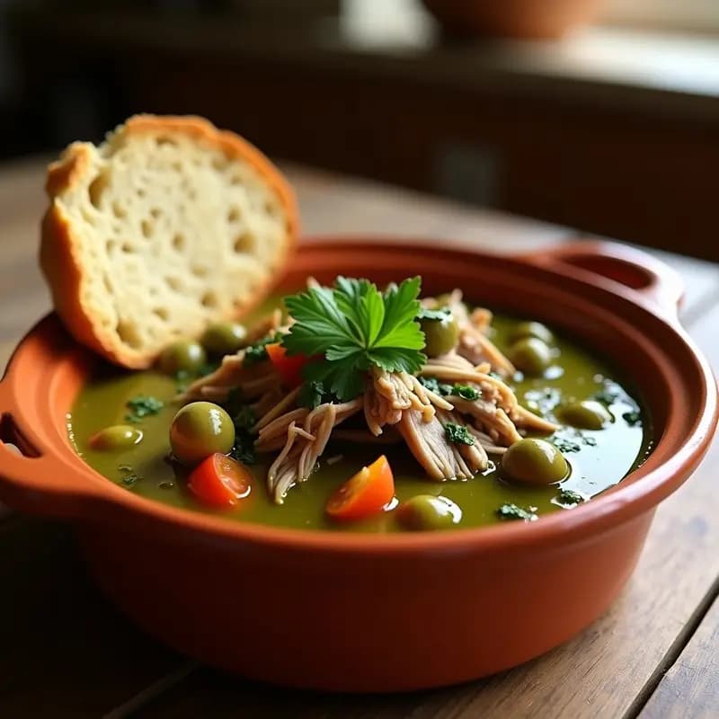 Pringá de Lomo en Salsa Verde: Guiso Andaluz de Aprovecho con Toque de Alcaparras