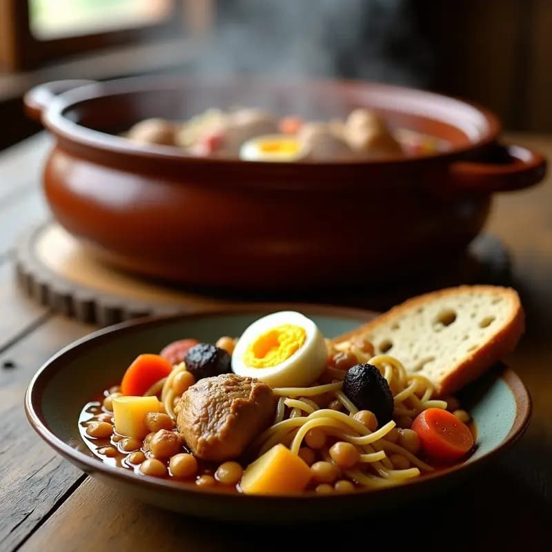 Puchero Andaluza con Carnes y Verduras de Invierno: Receta Familiar en Olla Grande