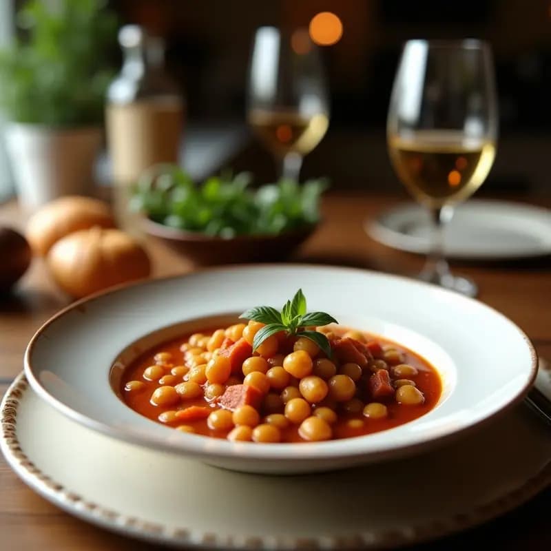 Puchero Andaluza con Garbanzos y Carne de Ternera: Cocido de Domingo Sin Complicaciones