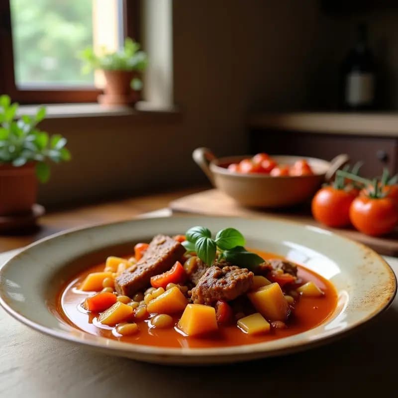 Puchero andaluz en olla exprés: Receta de invierno reconfortante y económica