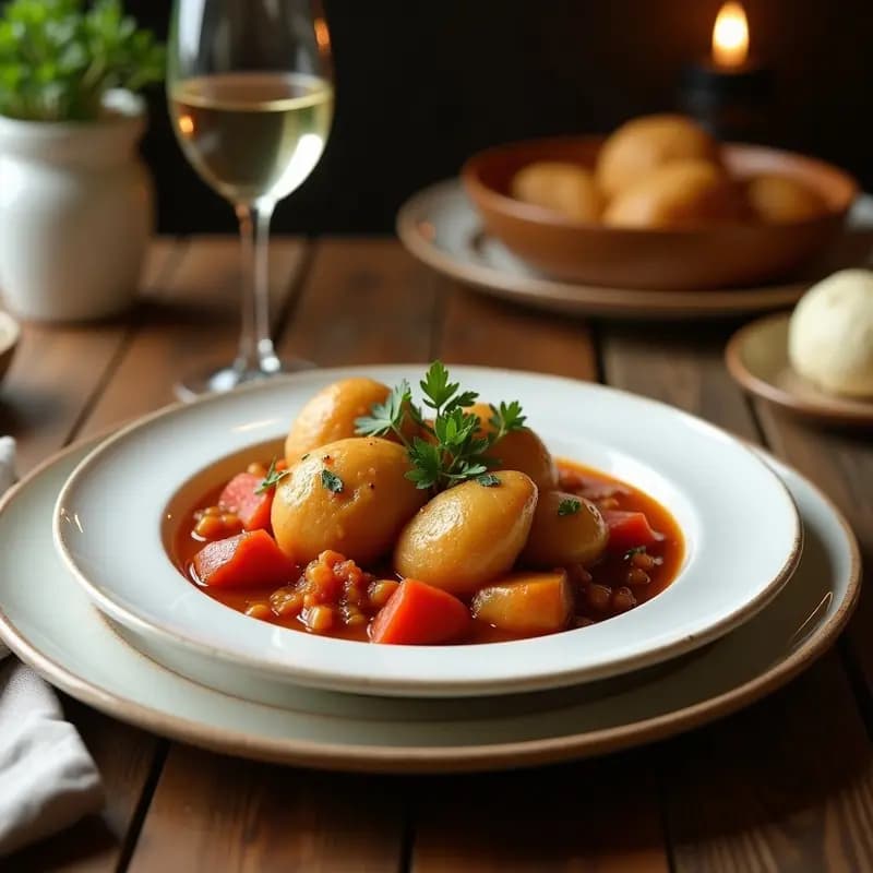 Puchero Andaluza con Pelotas de Harina: Receta de Cocido Tradicional