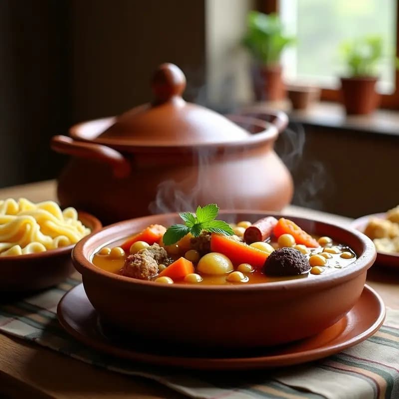 Puchero Andaluz Tradicional: Receta de la Abuela en Olla a Fuego Lento