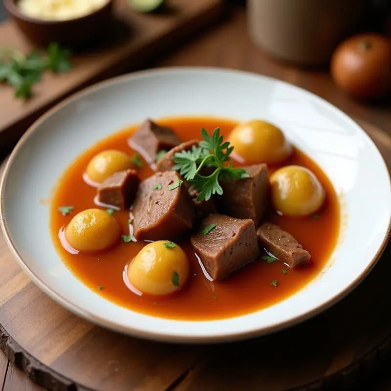 Puchero Canario con Carne de Cabra y Batatas: Receta de Olla Tradicional