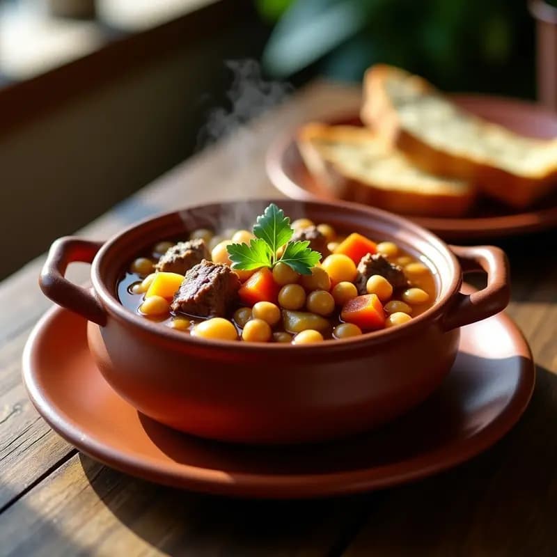Puchero Canario con Falda y Garbanzos: Receta de Aprovechamiento con Toque Islas