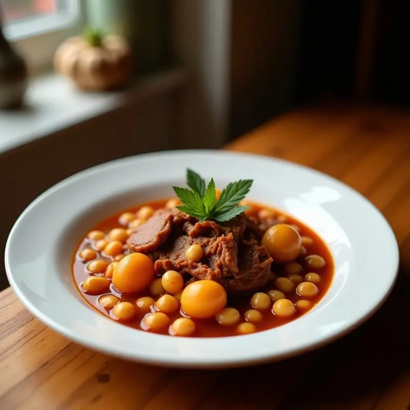 Puchero Canario con Garbanzos y Carne: Cocido de Invierno en Olla Grande