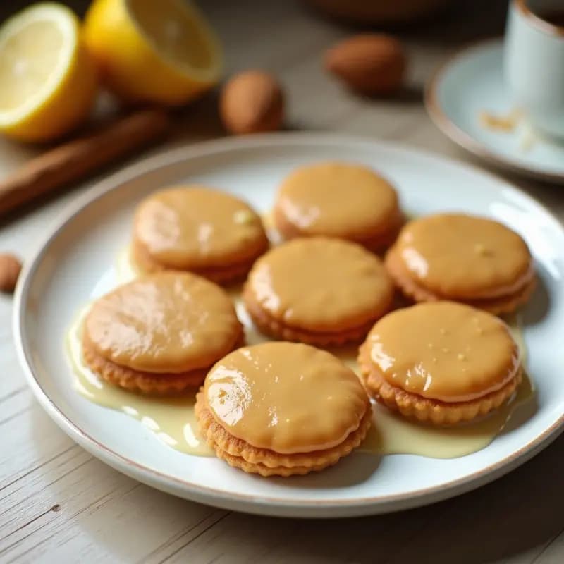 Puches de Almendras: Dulce Konditero Aromatizado con Canela y Limón