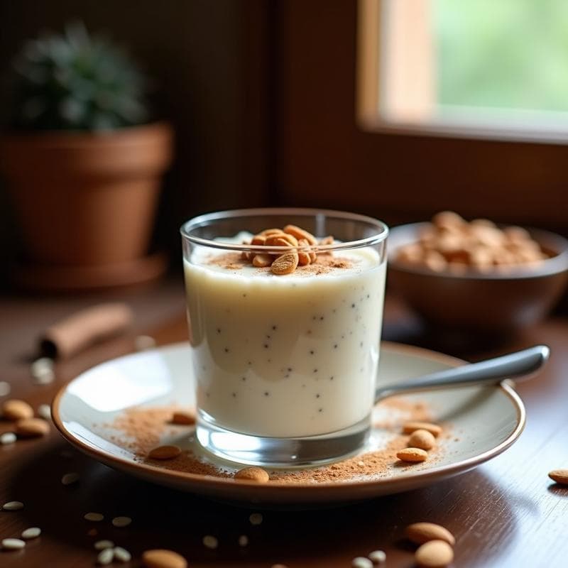 Pudding de Chía con Arroz con Leche: Receta Tradition con Especias en 5 Minutos