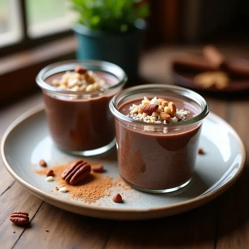 Pudding de Chía con Cacao y Maca: Receta Andina de Alta Energía en 5 Minutos
