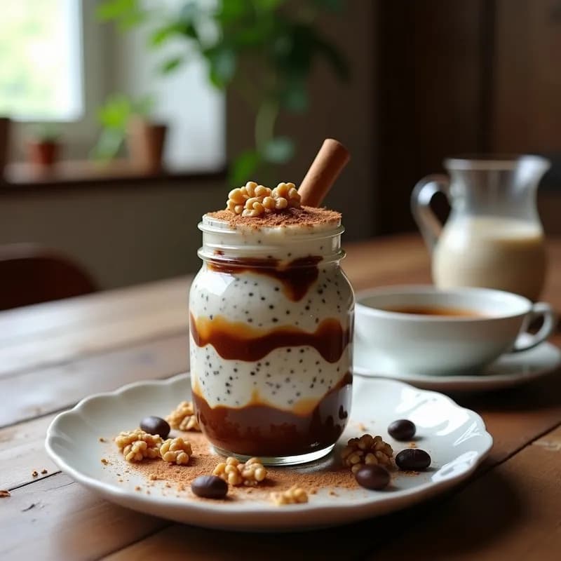 Pudding de Chía con Café: Receta Proteica en 5 Minutos sin Cocción