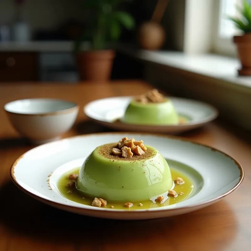 Pudding de Chía con Coco y Matcha: Receta Nocturna Sin Horno para Quemar Grasas