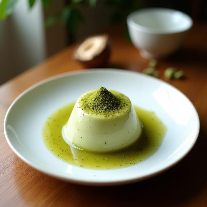 Pudding de Chía con Coco y Matcha: Receta Sin Azúcar y Alta en Proteína para Desayuno
