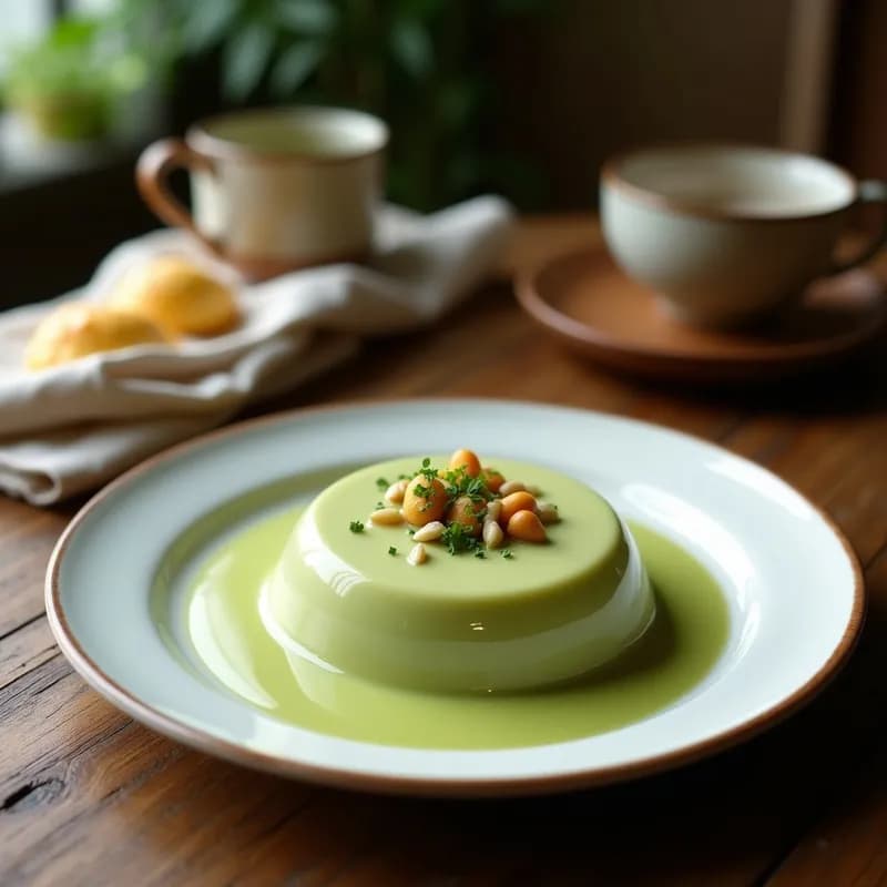 Pudding de Chía con Matcha y Leche de Coco: Receta Vegana Sin Azúcar en 5 Minutos