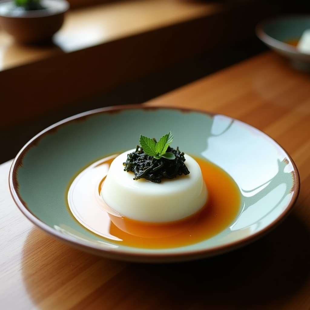 Pudín de algas Wakame y Leche de Coco: Postre Japonés Vegano Rico en Yodo