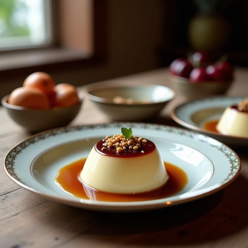 Pudín de Amaranto y Leche de Coco con Sirope de Dátil: Postre Mexicano Sin Azúcar y Alta en Fibra