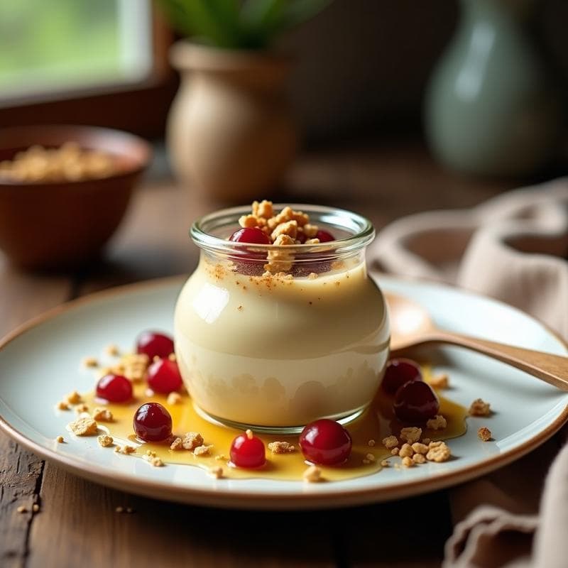 Pudín de Avena y Cardo Mariano: Desayuno Detox Sin Gluten en Olla Exprés