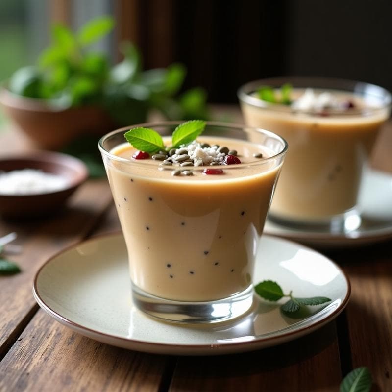 Pudín de Semillas de Cáñamo y Kokum: Postre Vegano Sin Azúcar y Alto en Omega-3