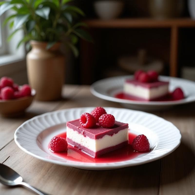 Pudín de Chía con Capas de Frambuesa y Coco: Postre Sin Azúcar y Sin Lácteos en 5 Minutos