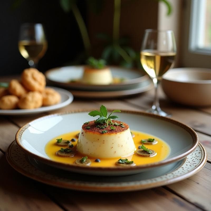 Pudín de Chía y Leche de Cardo: Postre Sin Azúcar con Toque Mediterráneo
